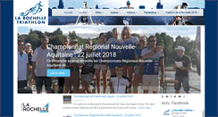 Desktop Screenshot of larochelle-triathlon.fr