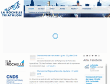 Tablet Screenshot of larochelle-triathlon.fr